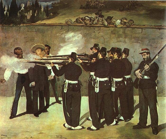 Edouard Manet The Execution of the Emperor Maximillion oil painting image